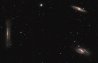 NGC 3628, M65 and M66
