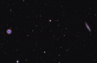 Messier 97 and Messier 108 