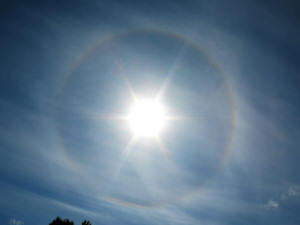 Sun halo