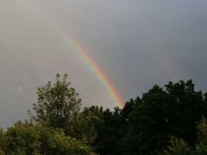 Double rainbows