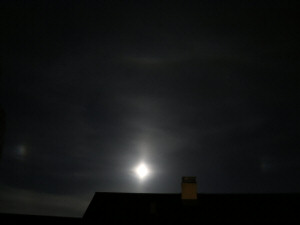 Moon halo